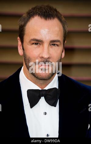 TOM FORD 2014 Vanity Fair LOS ANGELES STATI UNITI D'AMERICA 03 Marzo 2014 Foto Stock