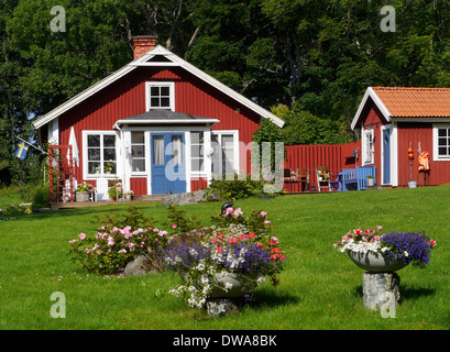 Axmar, Gävleborgs län, hälsingland, Golfo di Botnia, Svezia Foto Stock