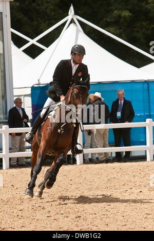 Show Jumping in Greenwich Park Londra Foto Stock