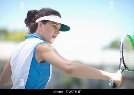 Giocatore di tennis per affettare Foto Stock