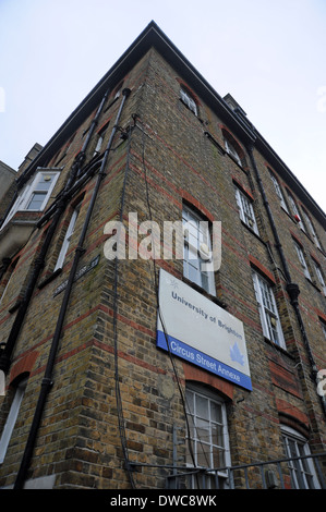 University of Brighton Circus Street Annexe edificio che è stato da allora abbattuto e riprogettato Regno Unito Foto Stock