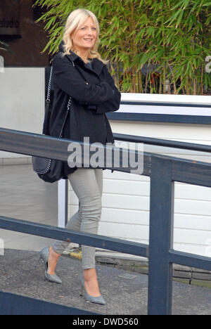 Londra, Regno Unito. 05 Mar, 2014. Gaby Roslin assiste ITV Studios London 05/03/2014 Credit: JOHNNY ARMSTEAD/Alamy Live News Foto Stock