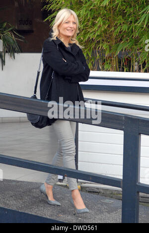 Londra, Regno Unito. 05 Mar, 2014. Gaby Roslin assiste ITV Studios London 05/03/2014 Credit: JOHNNY ARMSTEAD/Alamy Live News Foto Stock