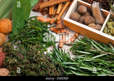 Erbe e spezie in cucina