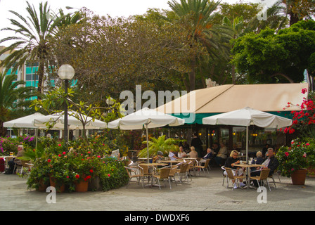 Parque de Santa Catalina, Las Palmas de Gran Canaria Gran Canaria Island, Isole Canarie, Spagna, Europa Foto Stock