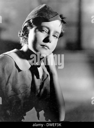 Betty Bronson, sul set del film muto, 'Peter Pan' diretta da Herbert Brenon, 1924 Foto Stock