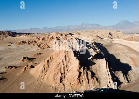 Valle de la luna, il deserto di Atacama Foto Stock