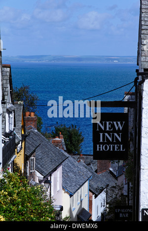 Il villaggio di Clovelly, Devon, Inghilterra Foto Stock