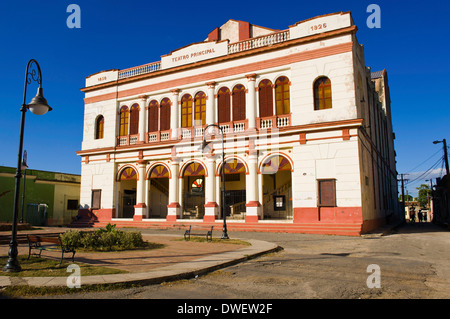 Teatro Principal, Camaguey Foto Stock