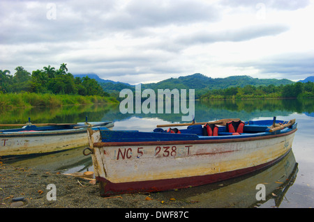 Barche, Baracoa Foto Stock