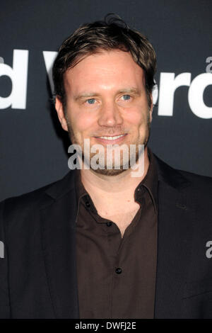 Hollywood, California. 5 Mar 2014. Greg Cromer partecipando alla premiere di Focus Features" "male parole' al cinema ArcLight Glossari Affini Dome in Marzo 5, 2014 in Hollywood, la California. © dpa/Alamy Live News Foto Stock