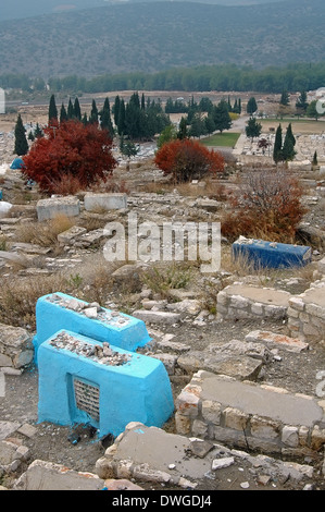 Giusto tombe di Safed, Israele Foto Stock