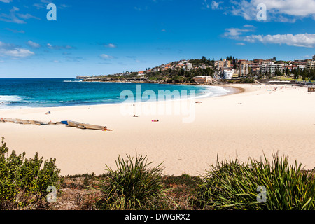 Coogee Beach in primavera, Sydney, Australia. Il Cooge è proprio dietro l'angolo da Bondi Beach Foto Stock