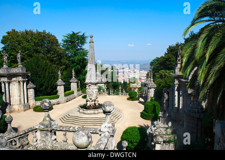 Nossa Senhora dos Remedios Chiesa, Lamego Foto Stock