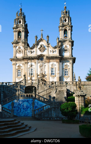 Nossa Senhora dos Remedios Chiesa, Lamego Foto Stock