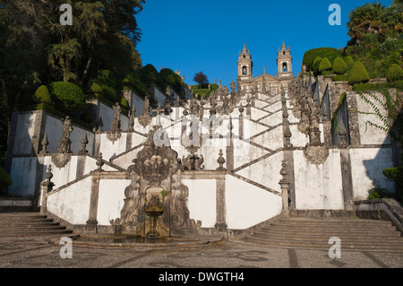 Bom Jesus do Monte Santuario, Braga Foto Stock