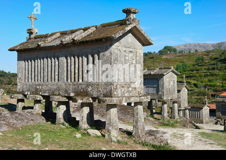 Espigueiro, Lindoso Foto Stock