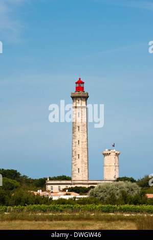 Phare des Baleines, San Clemente des Baleines Foto Stock
