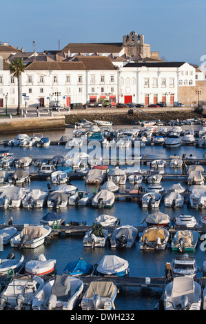 Marina, Faro Foto Stock