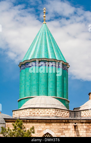 La tomba di Mevlana e museo, Konya Foto Stock