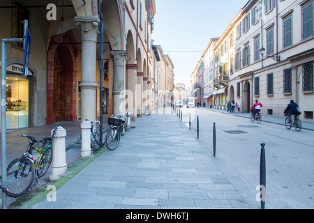 Via Emilia San Pietro, Reggio Emilia, Emilia Romagna, Italia Foto Stock