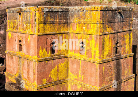 Chiesa Bet Giyorgis, Lalibela Foto Stock