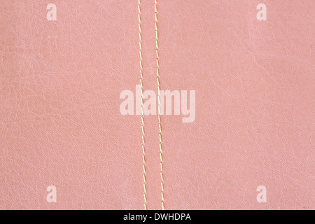 Marrone cuoio dettagliate per lo sfondo. Foto Stock