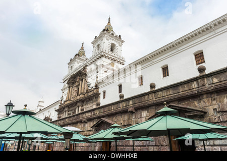 Quito - Chiesa di San Francesco e il Convento Foto Stock