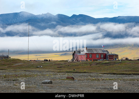 Wrangel Island, dubbia Village Foto Stock