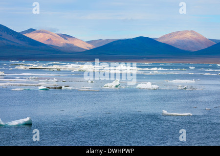 Wrangel Island, dubbia Village Foto Stock