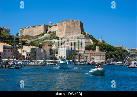 Cittadella e Porto, Bonifacio Foto Stock