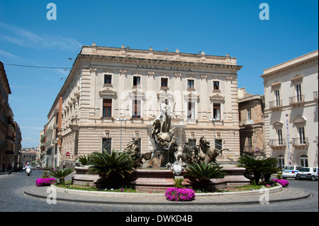 Piazza Archimede, Siracusa Foto Stock