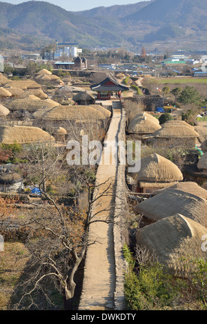 Prospettiva di Coreano Tradizionale vecchia chiamata NakAn in Corea Foto Stock