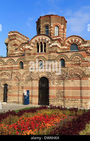 Cristo Pantocrator Chiesa, Città Vecchia, dichiarata patrimonio dell umanità dall UNESCO Nessebar, Bulgaria, Europa Foto Stock