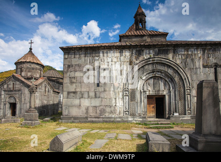 Haghbat (Haghbat) Monastero, Sito Patrimonio Mondiale dell'UNESCO, Alaverdi, Lori Provincia, Armenia, Asia Centrale, Asia Foto Stock