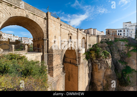 Puente Nuevo ponte in Ronda Spagna Foto Stock