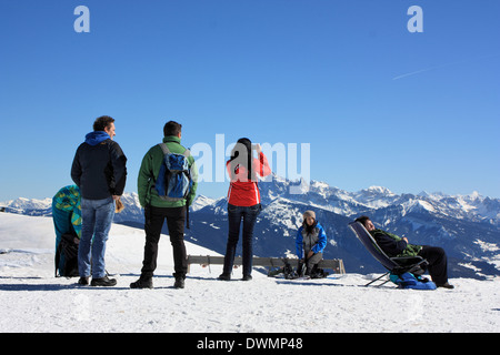 Corno del Renon / Corno del Renon, Alto Adige, Italia, Europa Foto Stock