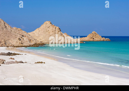 Qalansia beach, isola di Socotra, Yemen, Medio Oriente Foto Stock