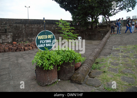 Forte Santiago, Manila, Luzon, Filippine. Foto Stock