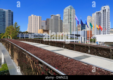 I Giardini di Yerba Buena, San Francisco, California, Stati Uniti d'America, America del Nord Foto Stock