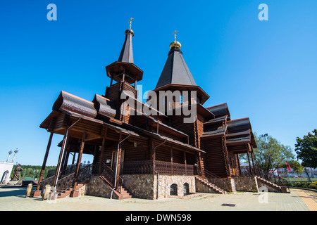 Tutti i Santi della Chiesa Ortodossa a Minsk, Bielorussia, Europa Foto Stock