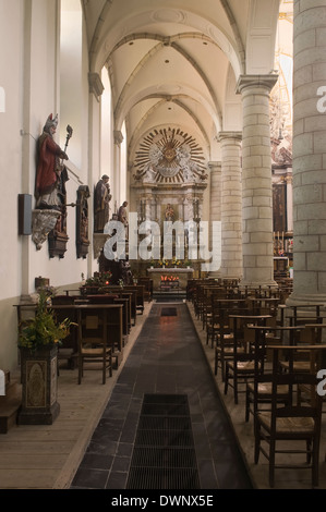 Hoogstraten beghinaggio, chiesa, Belgio, Patrimonio Mondiale dell Unesco Foto Stock