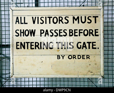 9361. Kelvedon Hatch Secret Nuclear Bunker, Brentwood, Essex, Inghilterra Foto Stock