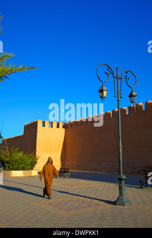 Mura della città vecchia, Tiznit, Marocco, Africa del Nord Foto Stock