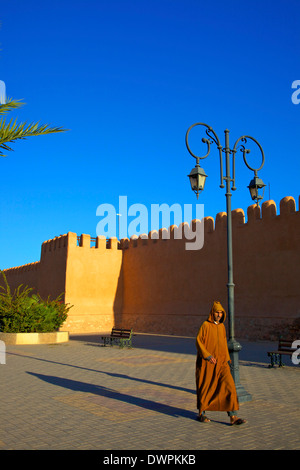 Mura della città vecchia, Tiznit, Marocco, Africa del Nord Foto Stock