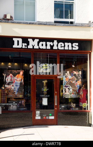 Dr Martens shop, Hayes, Cardiff, Galles. Foto Stock