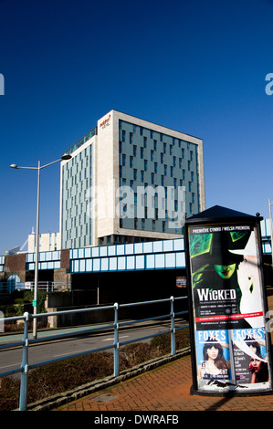 Maldron Hortel parte del Best Western Hotel Group, Cardiff, Galles. Foto Stock