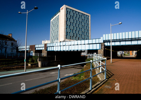 Maldron Hortel parte del Best Western Hotel Group, Cardiff, Galles. Foto Stock