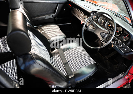 1969 Porsche 911 e 2 litro sport coupe in rosso Foto Stock