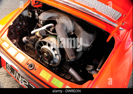 1969 Porsche 911 e 2 litro sport coupe in rosso Foto Stock